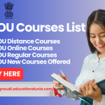IGNOU Courses List