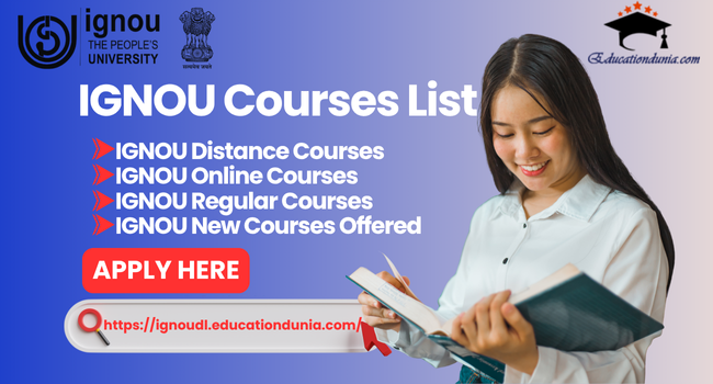 IGNOU Courses List