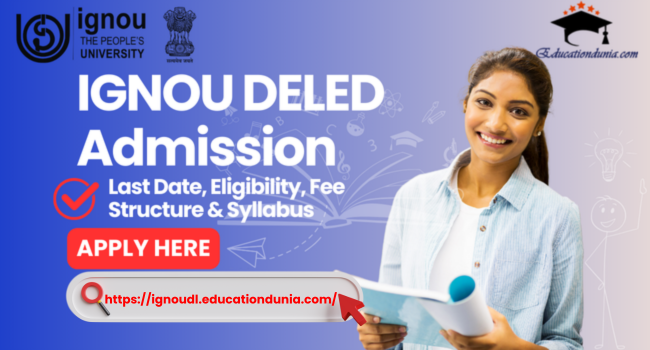 IGNOU DELED Admission