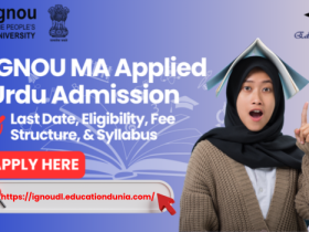 IGNOU MA Applied Urdu Admission