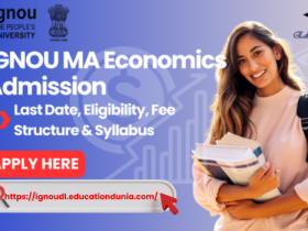 IGNOU MA Economics Admission