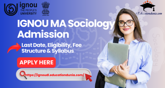 IGNOU MA Sociology Admission