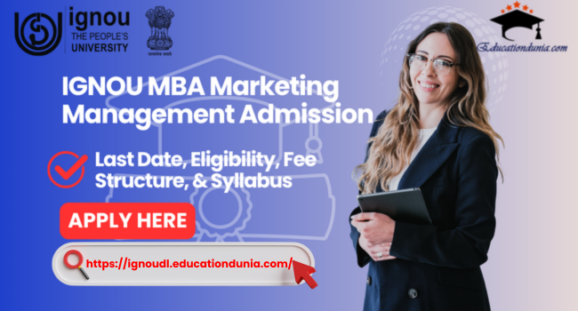 IGNOU MBA Marketing Management Admission