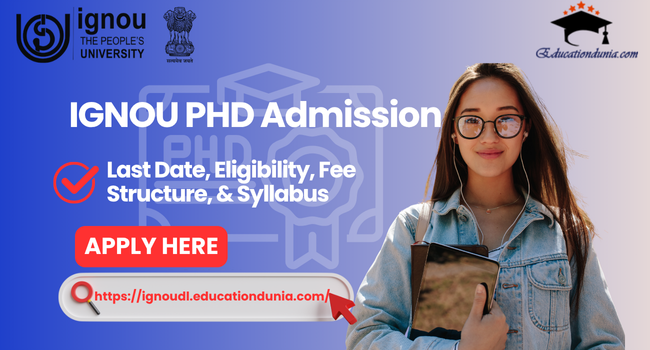 IGNOU PHD Admission