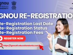IGNOU Re-Registration