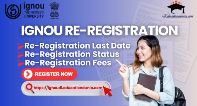 IGNOU Re-Registration