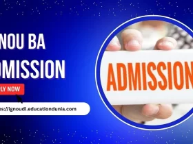 IGNOU BA Admission