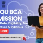 IGNOU BCA Admission