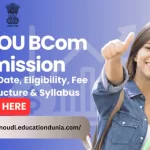 IGNOU BCom Admission