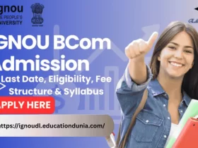 IGNOU BCom Admission