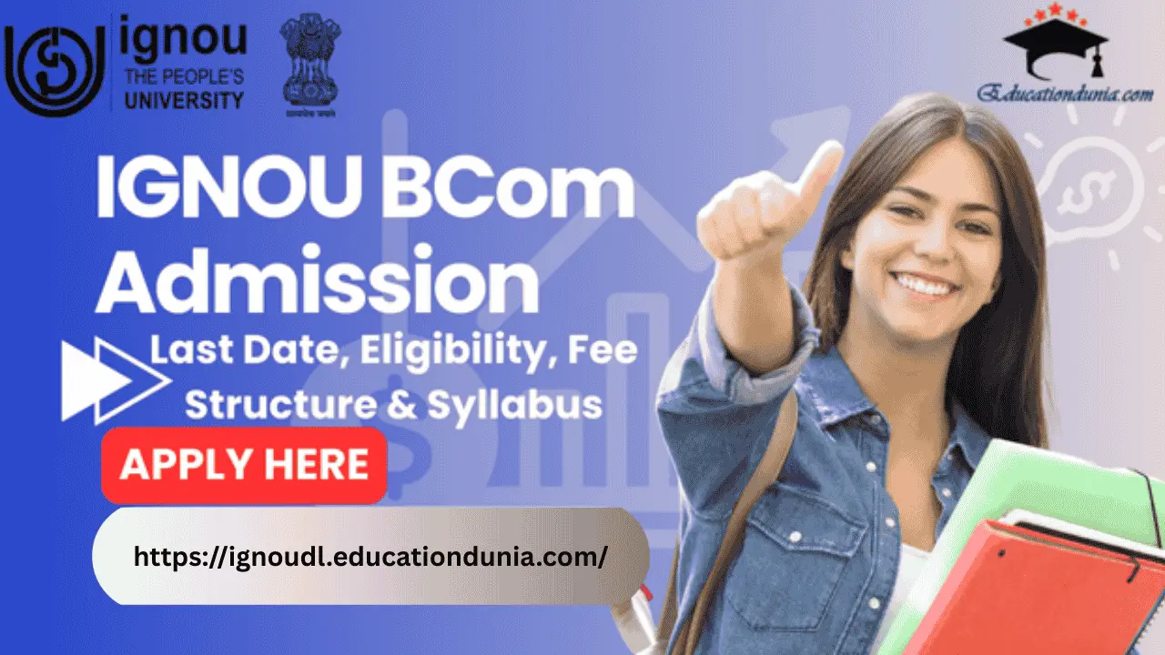 IGNOU BCom Admission