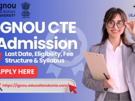 IGNOU CTE Admission