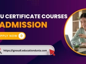 IGNOU Certificate Courses Admission