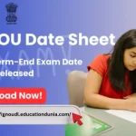 IGNOU Date Sheet