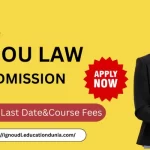 IGNOU LAW ADMISSION