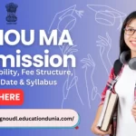 IGNOU MA Admission