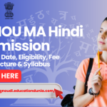 IGNOU MA Hindi Admission