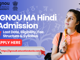 IGNOU MA Hindi Admission