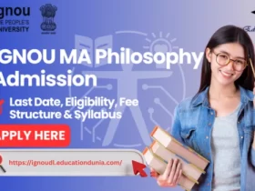 IGNOU MA Philosophy Admission