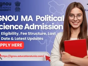 IGNOU MA Political Science Admission