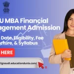IGNOU MBA Financial Management Admission