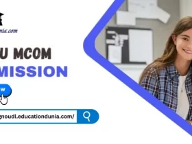 IGNOU MCom Admission