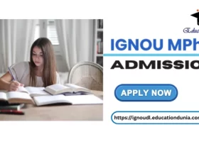 IGNOU MPhil Admission