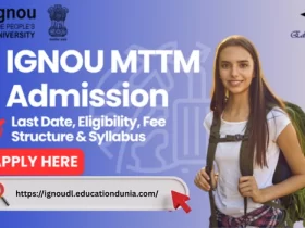 IGNOU MTTM Admission