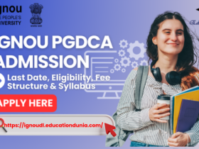 IGNOU PGDCA Admission