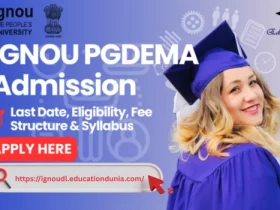 IGNOU PGDEMA Admission