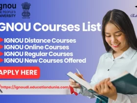IGNOU Courses List