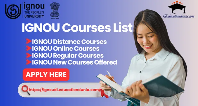IGNOU Courses List