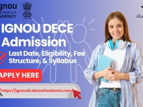 IGNOU DECE Admission