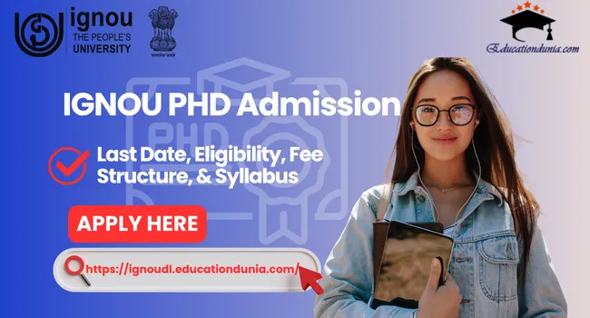 IGNOU PHD Admission