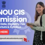 IGNOU CIS Admission