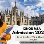 IGNOU MBA Admission