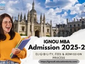 IGNOU MBA Admission