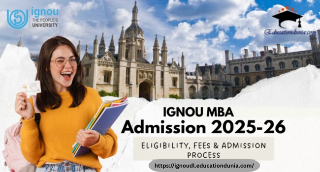IGNOU MBA Admission