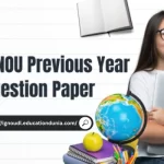 IGNOU Previous Year Question Paper