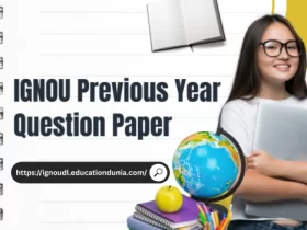 IGNOU Previous Year Question Paper