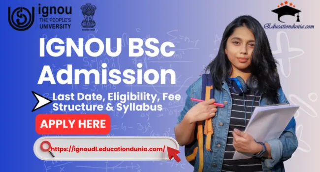 IGNOU BSC Admission