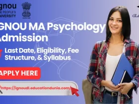 IGNOU MA Psychology Admission