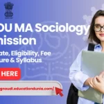 IGNOU MA Sociology Admission