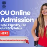 IGNOU Online MA Admission