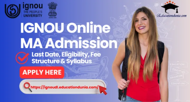 IGNOU Online MA Admission
