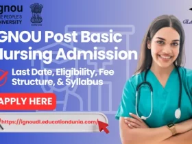 IGNOU Post Basic Nursing Admission