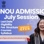 IGNOU Admission July Session
