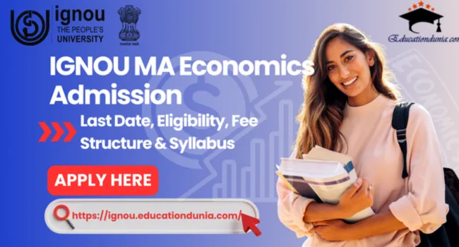 IGNOU MA Economics Admission